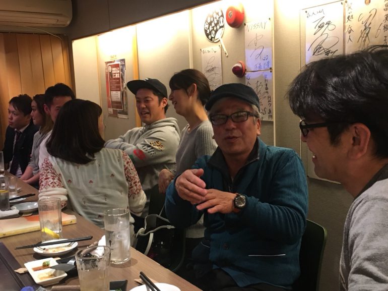 ゴルフルランドの懇親会写真2