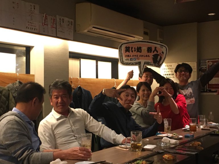 ゴルフルランドの懇親会写真3